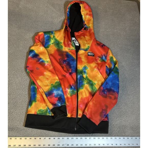 Neff Tie Dye Snowboard Jacket - Picture 1 of 12